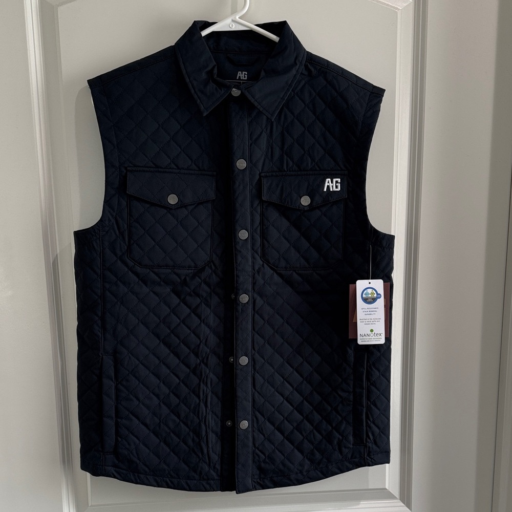 AG-Gear Black Quilted Vest